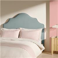 Habitat Daphne Velvet Double Headboard - Blue