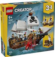 LEGO Creator 3 in 1 Iconic Pirate Ship Toy 31387 PREORDER