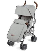 Ickle Bubba Discovery Max Stroller - Grey on Silver