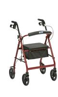 Drive Devilbiss Aluminium Four Wheel Rollator Walking Frame