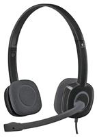 Logitech H151 Stereo PC Headset - Black