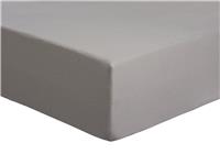 Habitat Soft and Cosy Brushed Cotton Grey Fitted Sheet - D