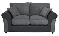 Argos Home Harry Fabric 2 Seater Sofa bed - Charcoal