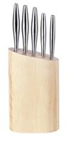 Argos Home 5 Piece Stainless Steel Knife Block Set