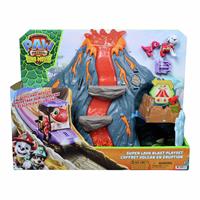 Paw Patrol The Dino Movie With Super Lava Blast Volcano Playset