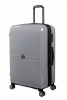 IT Luggage Optical Ultimate Expandable 8 Wheel Hard Large Suitcase - Grey