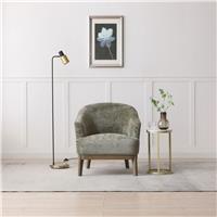 Kyoto Harriet Fabric Tub Chair - Olive