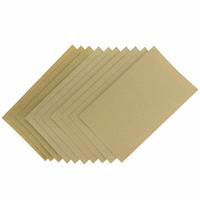 Coral Essentials Assorted Sandpaper Sheets - 10 Piece