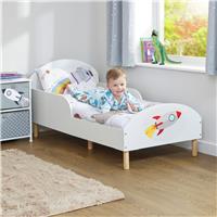 Liberty House Toys Rocket Toddler Bed Frame - White