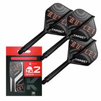Target Steve Bunting K-Flex Dart Flights and Shafts - Medium