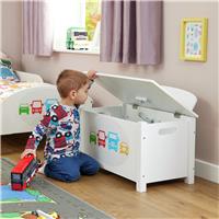 Liberty House Toys Kids Transport Big Toy Box - White