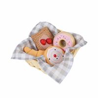 Chad Valley Wooden Bakery Toy Basket Set
