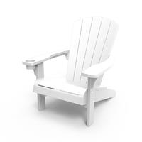 Keter Alpine Adirondack Resin Chair - White