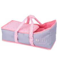 My First Tiny Treasures Baby Doll Carry Cot