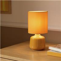 Home Essentials Ceramic Table Lamp - Mustard
