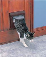 PetSafe Staywell Classic 4 Way Locking Cat Flap - Brown