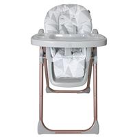 My Babiie MBHC8 Premium Highchair - Rose Gold Grey