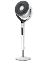Dreo TurboPoly White Pedestal Fan 9 Inch