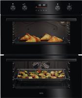 AEG OU5CU40K Built Under Double Electric Oven - Black