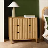Habitat Heena 4 Drawer Chest - Natural Wood