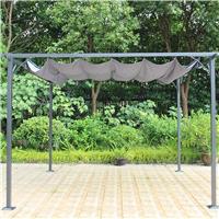 Royalcraft 3.5 x 3.5m Garden Prague Pergola Gazebo - Grey
