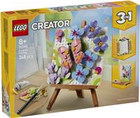LEGO Creator 3 in 1 Floral Art Decor Painting Set 31390 PREORDER