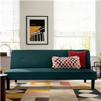 Argos Home Patsy Velvet Clic Clac Sofa Bed - Teal