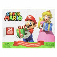 Super Mario Countdown to Christmas Advent Calendar Action Figure Set