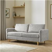 Argos Home Betty Fabric 3 Seater Sofa - Natural