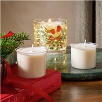 Argos Home Christmas Gel Candle Refill Set of 2 - Christmas Spice