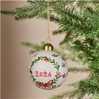 Argos Home 2026 Painted Christmas Bauble