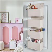 Argos Home Overdoor Storage Organiser - Beige