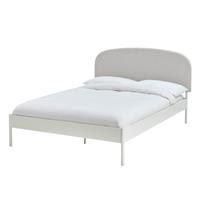Argos Home Brixton Metal Single Guest Bed with Mattress - Natural