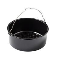 Pyrex Carbon Steel Round Air Fryer Dish
