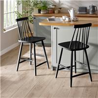 Julian Bowen Alassio Bar Stool - Black