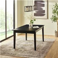 Julian Bowen Knoxley Extending 8 Seater Dining Table - Black