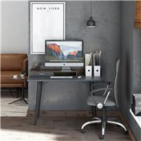 Dorel Memphis 1 Drawer Office Desk - Grey