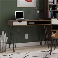 Dorel Concord 1 Drawer Desk - Brown