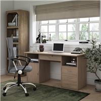 Dorel Dallas 4 Drawer Desk - Natural