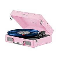 Mixx Revival 55 Belt Drive Bluetooth Record Player - Pink