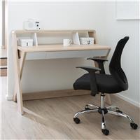 Dorel Aspen Desk - White & Oak