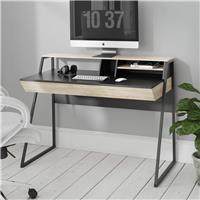 Dorel Salcombe Desk - Black & Oak