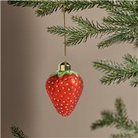Argos Home Strawberry Single Hanging Christmas Bauble
