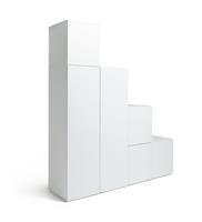 Argos Home Malibu Stepped Large Storage Wardrobe - White