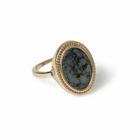 Freedom Gold Tone Statement Ring - Large