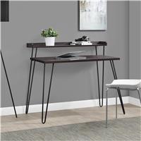 Dorel Haven Desk - Dark Brown