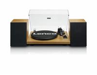 Lenco LS-500WD Belt-Drive Turntable with Bluetooth - Light Oak
