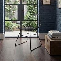 Dorel Astrid Metal Dining Chairs - Black