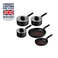 Tefal Excellence Plus 5 Piece Non Stick Aluminium Pan Set