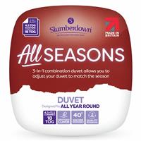 Slumberdown Extra Warm All Seasons 18 Tog Duvet - Single